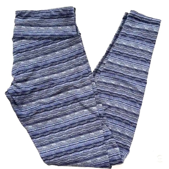 Lululemon Wunder Under Space Dye Twist Sapphire Blue Multi - Picture 8 of 10